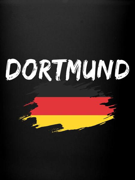 Dortmund Allemagne Drapeau