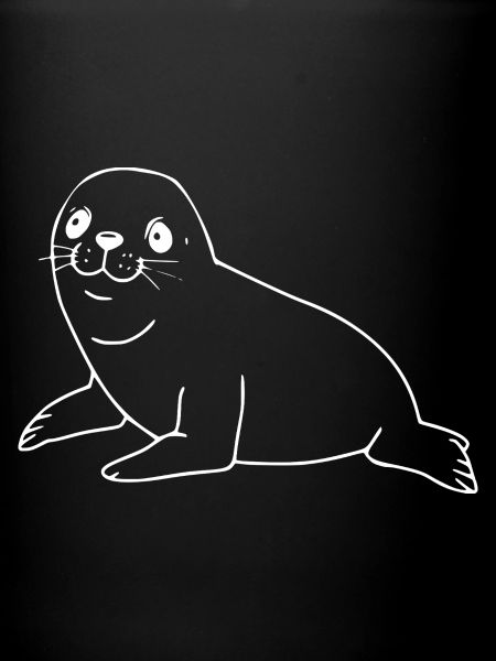 Seal white seal