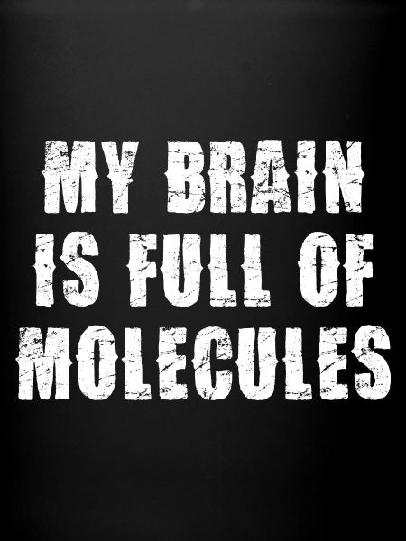 Un cerveau plein de molécules