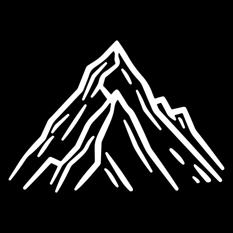 Mountains Symbol Rocks