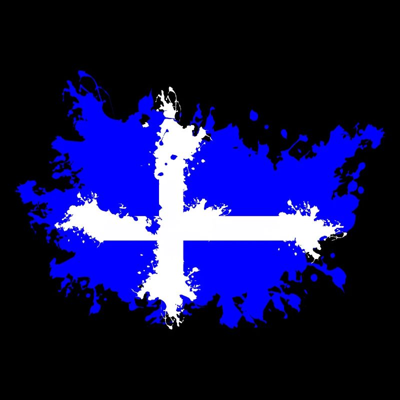Finland Flag Splash