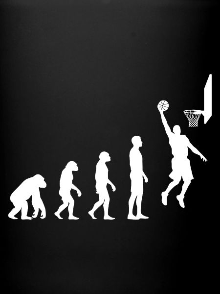 Basketball Dunk Evolution Motif