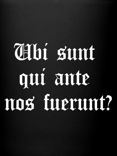 Latin Gothic Phrase Tee