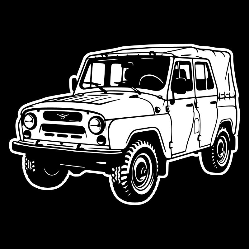 UAZ Geländefahrzeug (2-farbig)