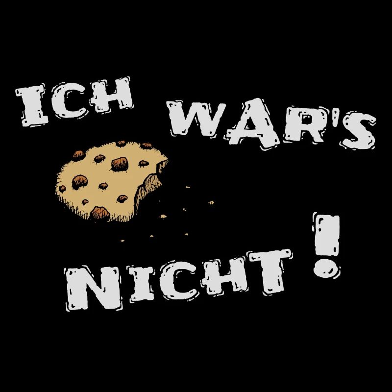Cookie Keks Krümel ich wars nicht Geschenk