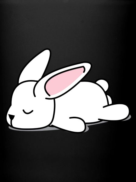 Lazy bunny