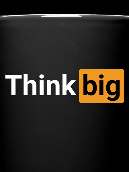 Think big (white)
