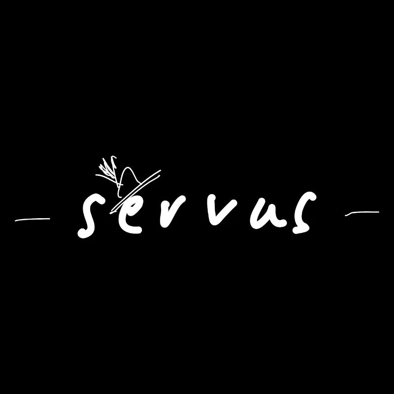 Servus greeting Bavarian