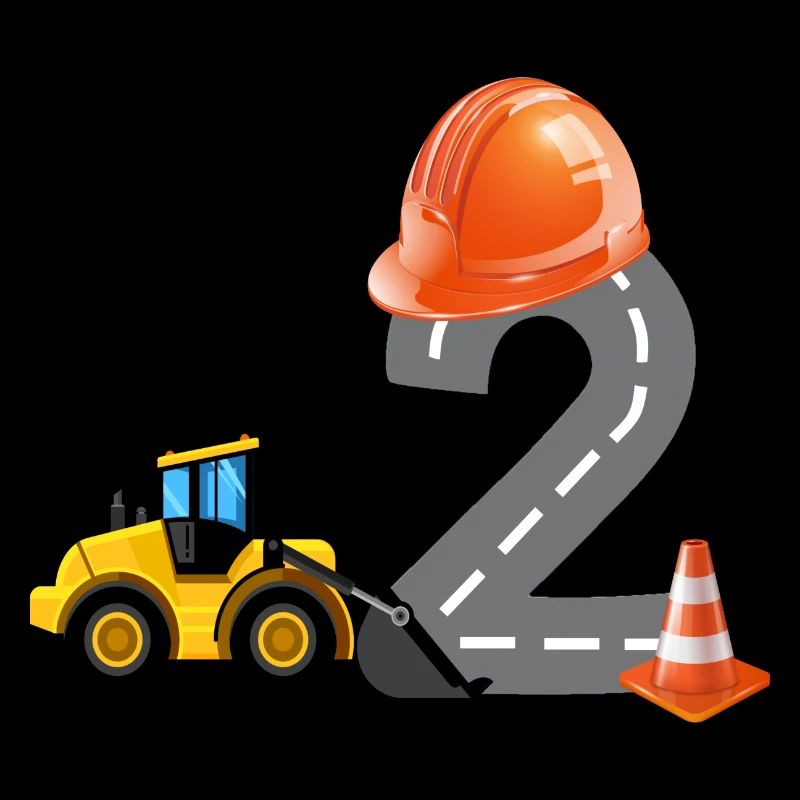 Bagger 2. Geburtstag