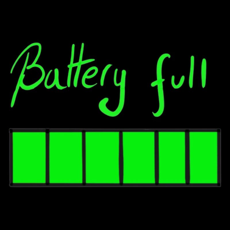 Battery charged!