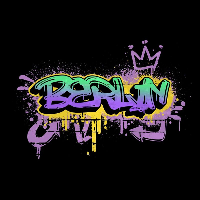 Berlin Germany City Graffiti Spray Sprayer