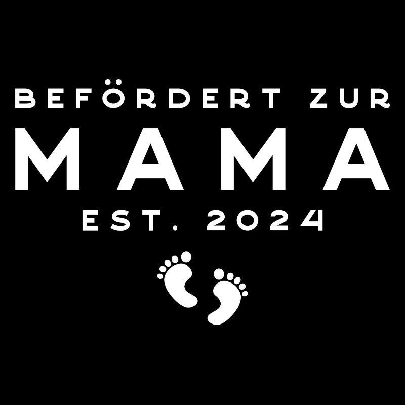 Befördert zur Mama 2024 Schwangerschaft