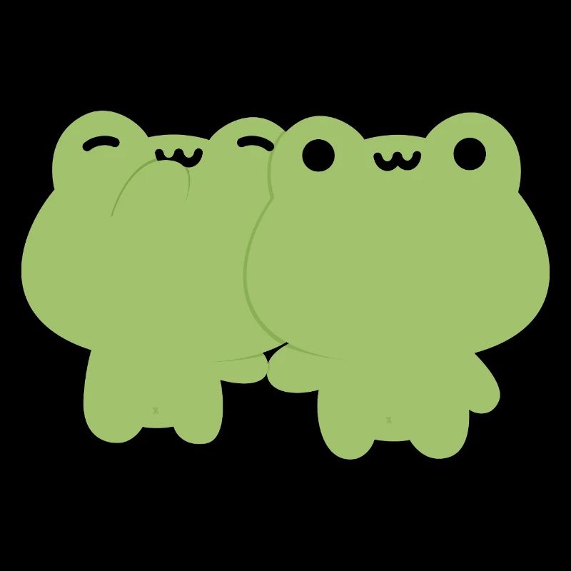 Couple de grenouilles