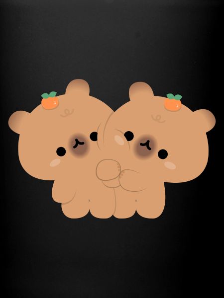 Couple de capybaras