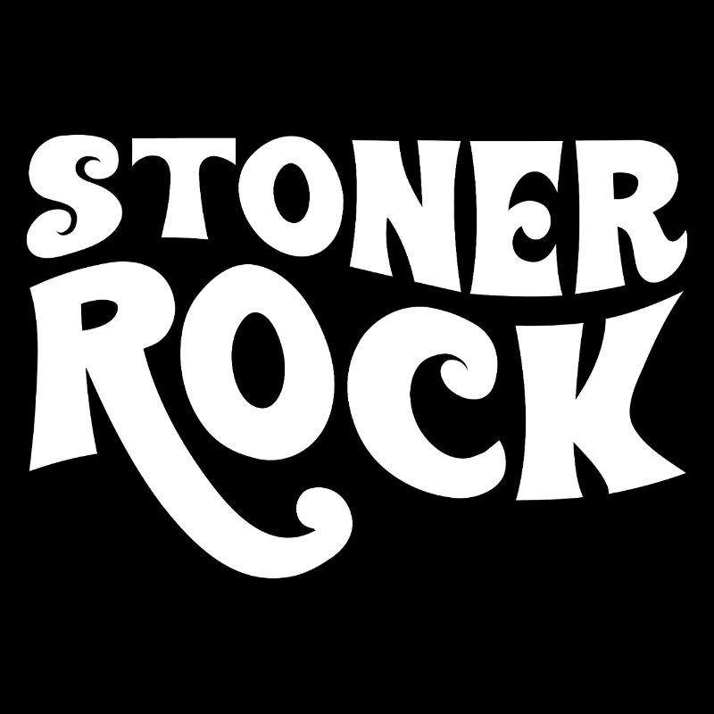 Conception typographique Stoner Rock