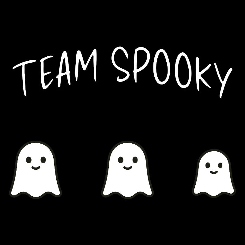 Team Spooky Halloween Ghosts Funny Group