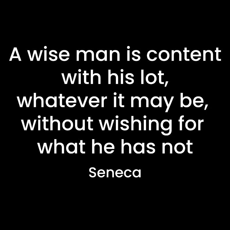 Citation inspirante de Sénèque