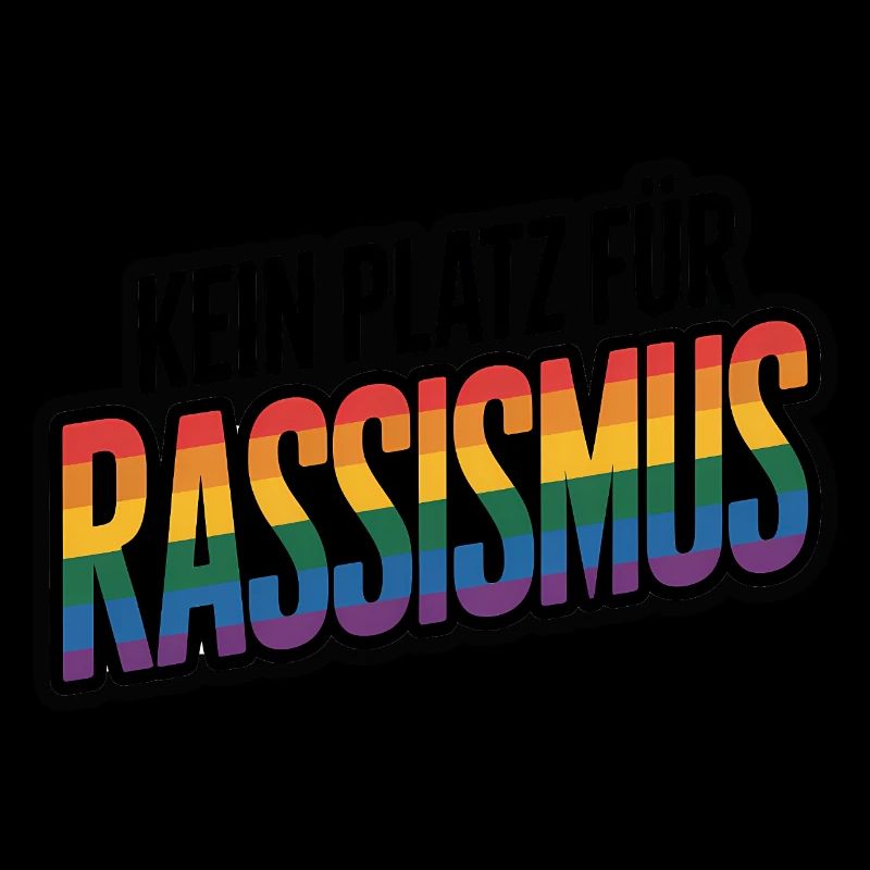 Pas de place pour le racisme - Logo Cool Pride