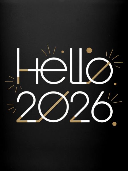 Hello 2026 Fireworks