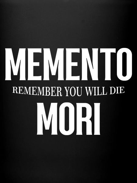 Design gothique Memento Mori