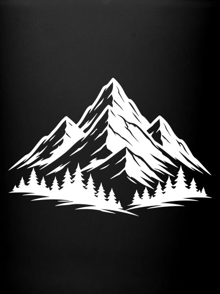Mountains Forest Landscape