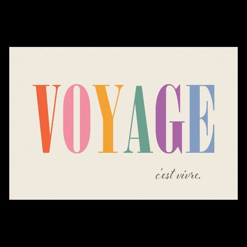 Voyage – c’est vivre