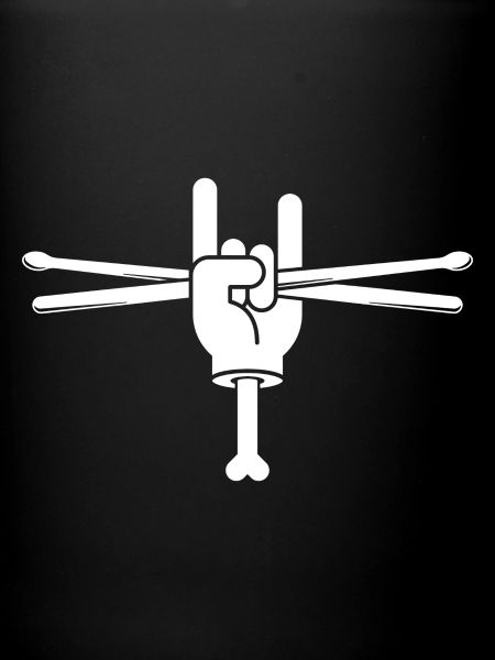 Hand Holding Drumsticks