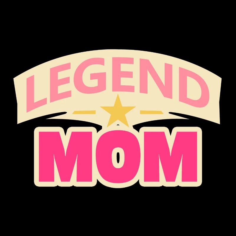 Legend Mom – Lustige Mutter Design