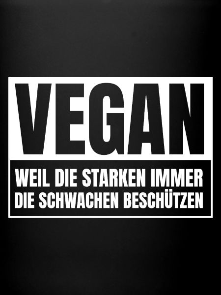 Vegan Spruch