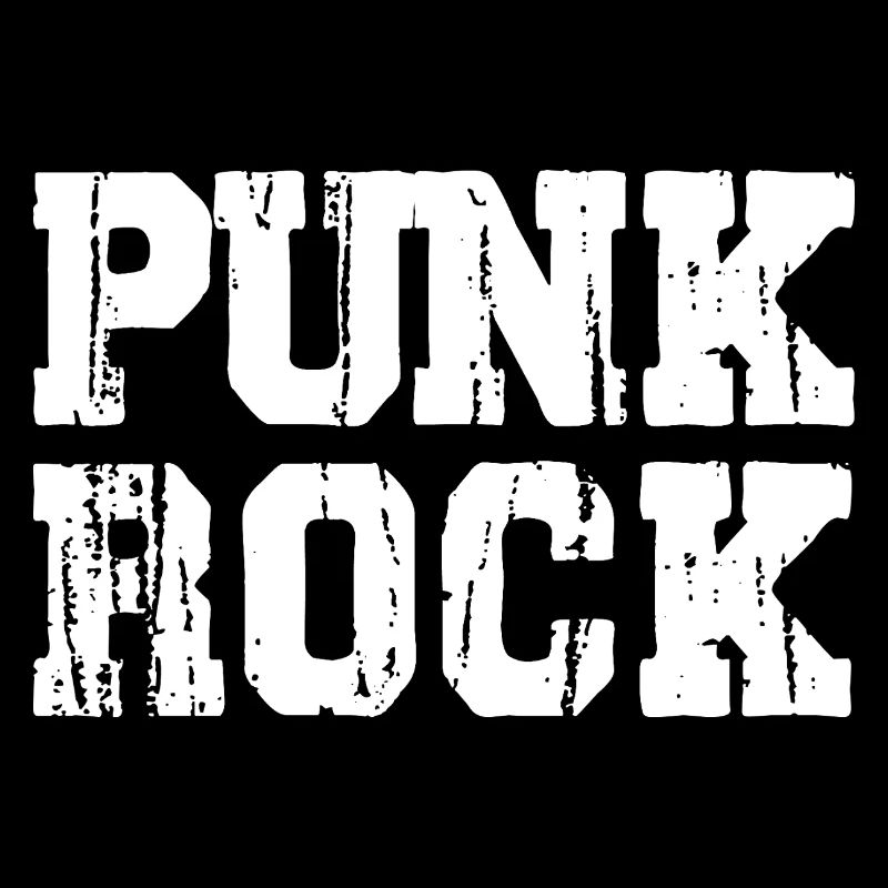Logo du texte dégradé punk rock