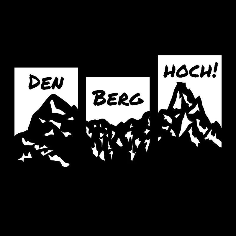 Den Berg hoch