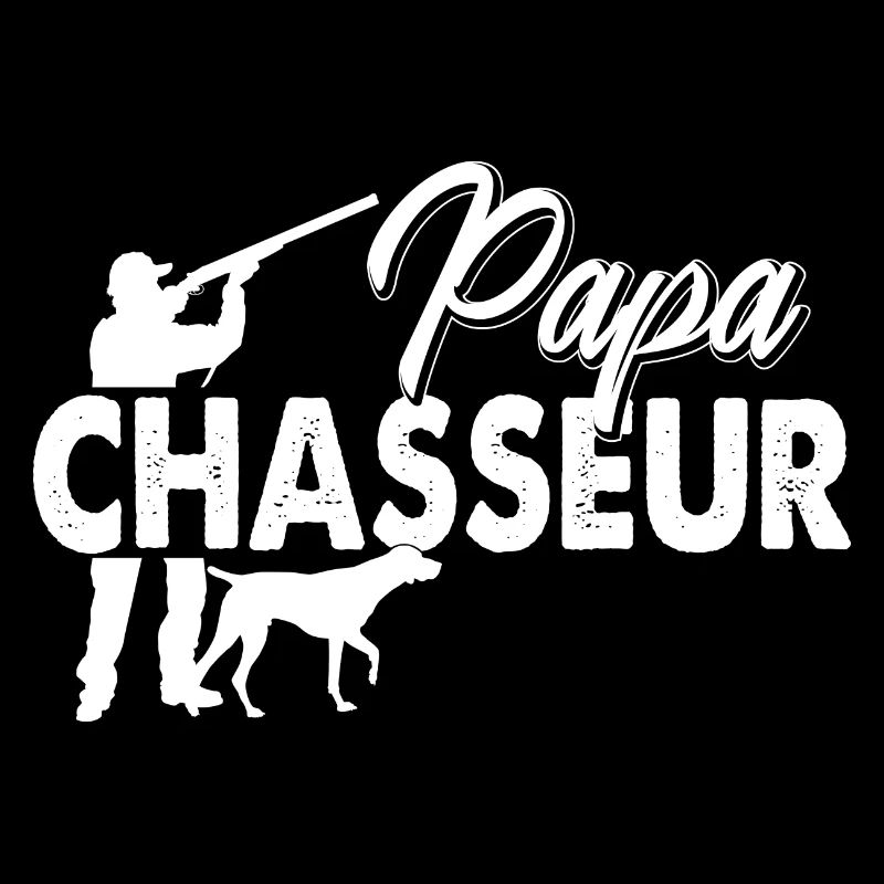 Papa Jäger Geschenk T-Shirts Jagd Geburtstag
