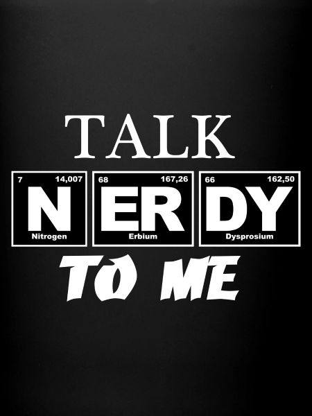 Talk Nerdy to me