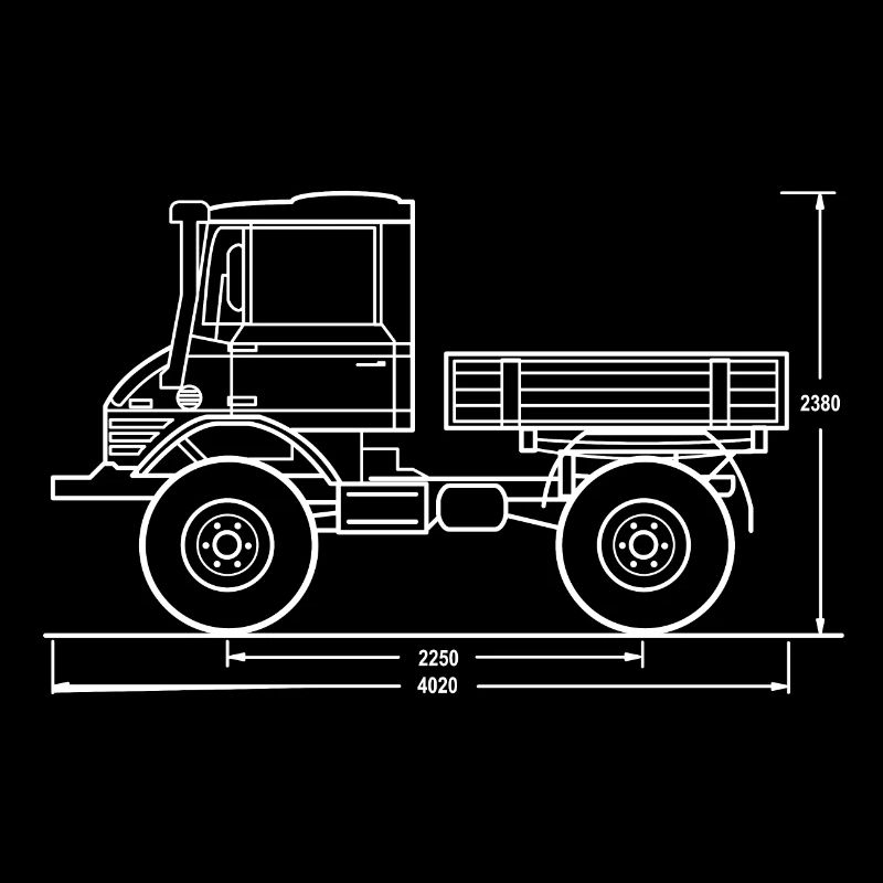 Unimog - Oldtimer - Offroad - Universal motor device