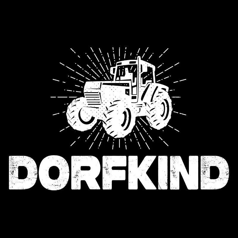 Dorfkind Traktor