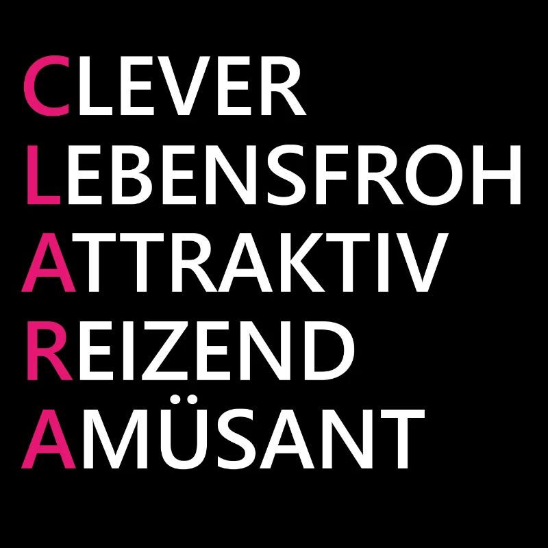 Clara Name Geschenk