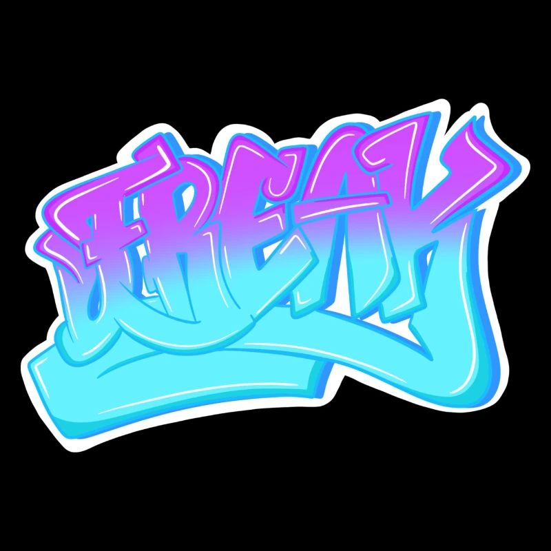Freaky, graffiti, loco