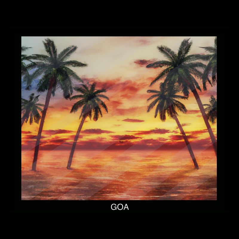 Coucher de soleil de Goa