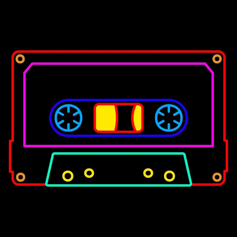 Cassette - Mixtape Audio Cassette Magnétique rétro