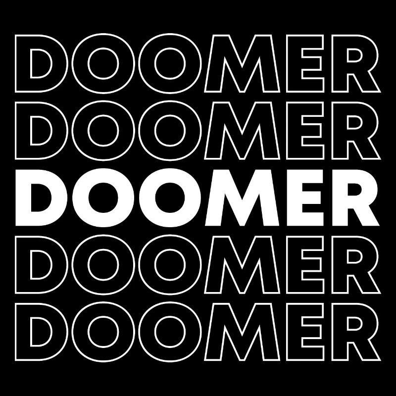 Doomer Text-Logo-Design