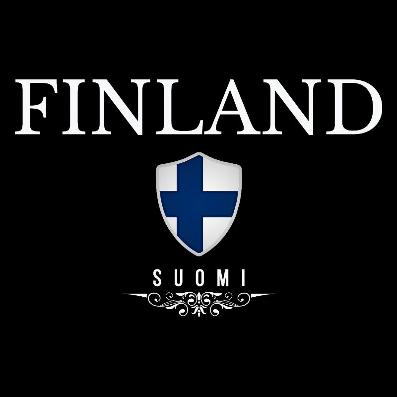 Finnish pride, minimalist sleek design
