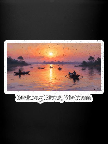 Mekong River Sunset