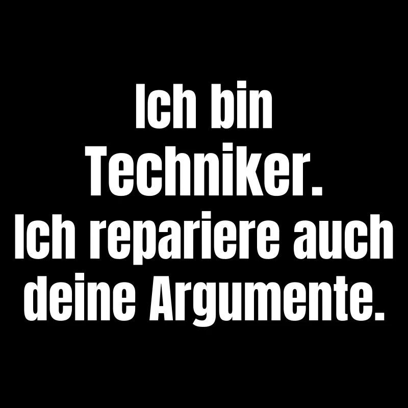 Ich bin Techniker: Argumente reparieren