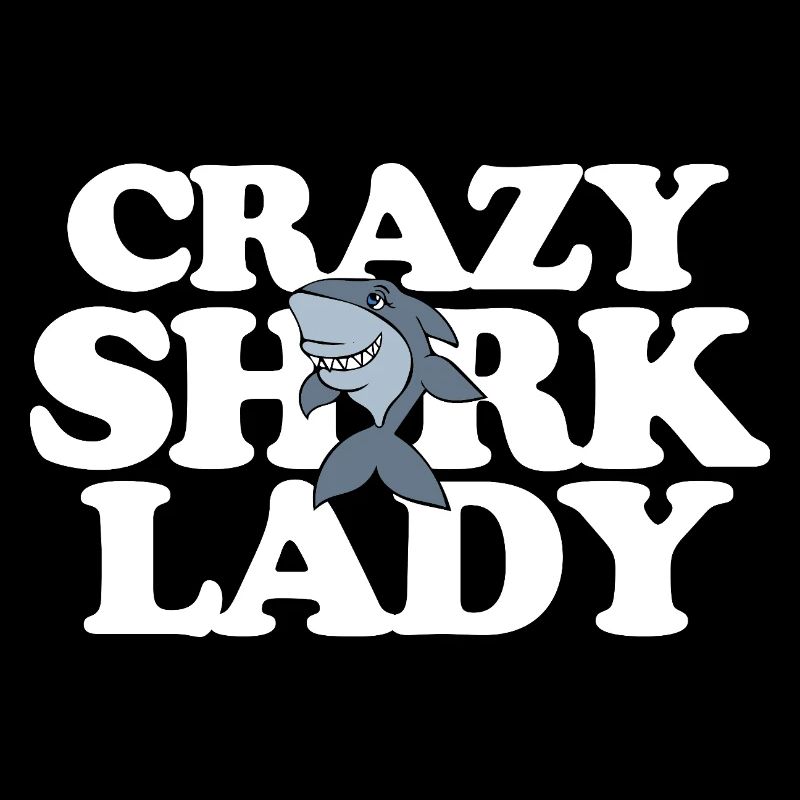 Crazy Shark Lady