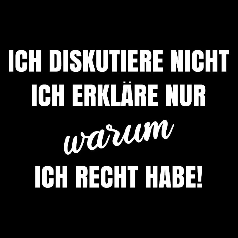 Je ne discute pas, j’explique juste pourquoi je