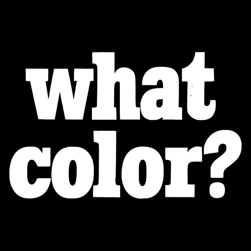 Quelle couleur ? - Blanc