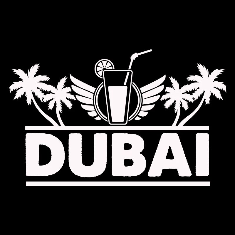 Logo de la boisson de Dubai Palm Trees