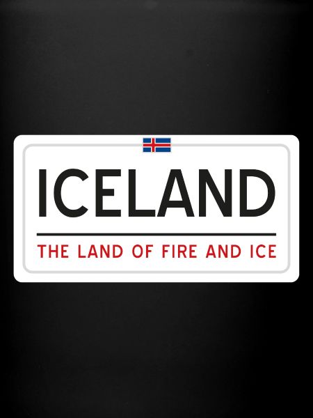 Panneau islandais