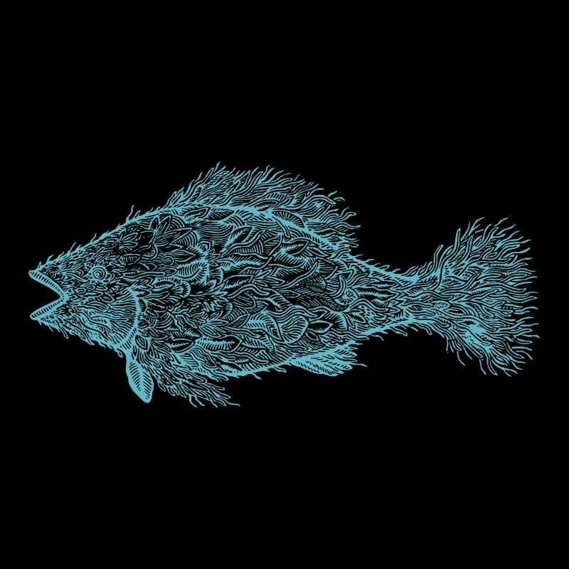 Fisch IKAN türkis