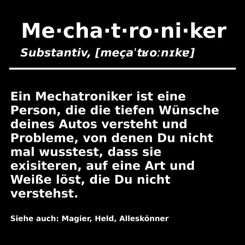 Mechatroniker Definition